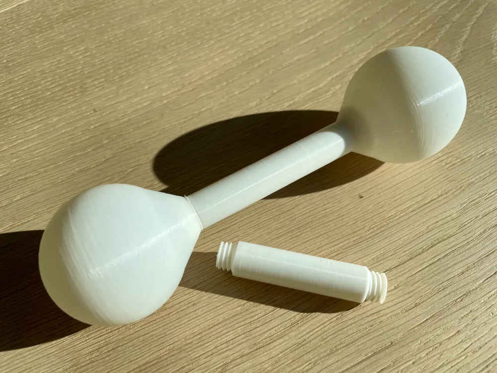 Double-sided Baby Rattle Toy, photo 2 of 3 - Double-sided Baby Rattle Toy Toys & Games