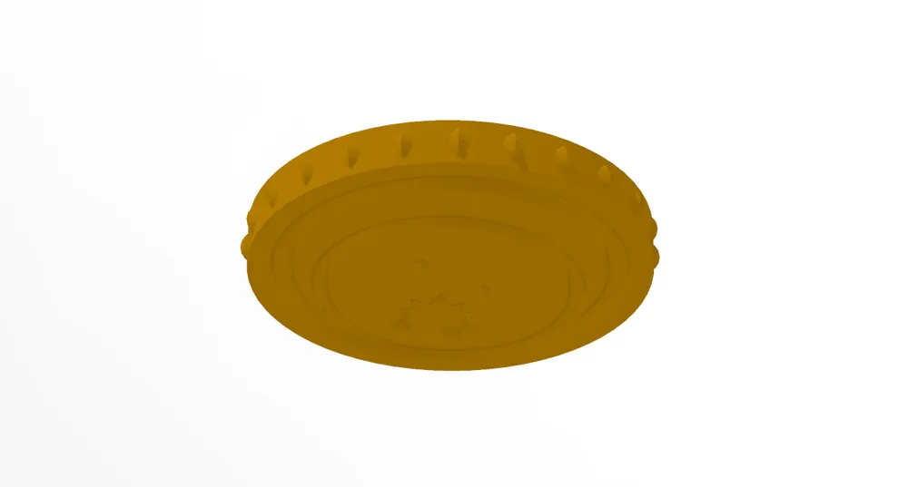 Double sided token coin marker, photo 2 of 4 - Double sided token coin marker Miniatures