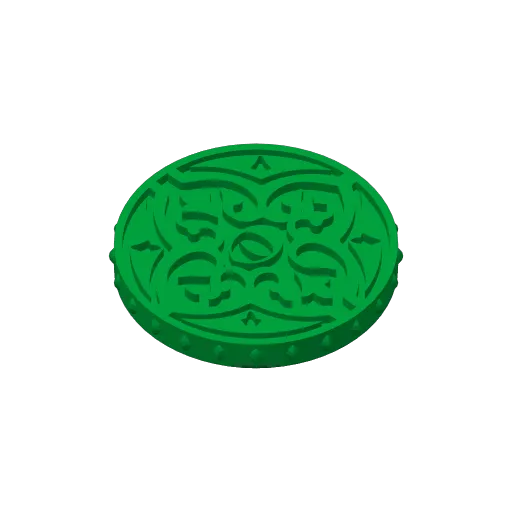 Double sided token coin marker, photo 4 of 4 - Double sided token coin marker Miniatures