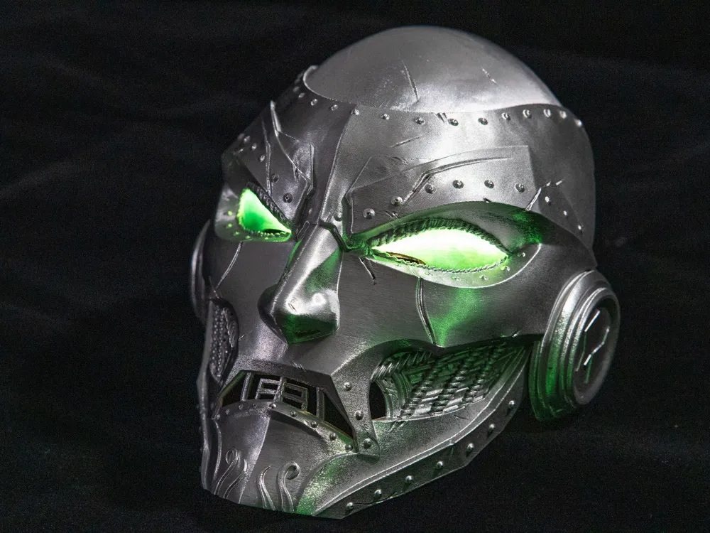 Dr. Doom Mask (Life Size) - Marvel, photo 3 of 4 - Dr. Doom Mask (Life Size) - Marvel Props & Cosplay