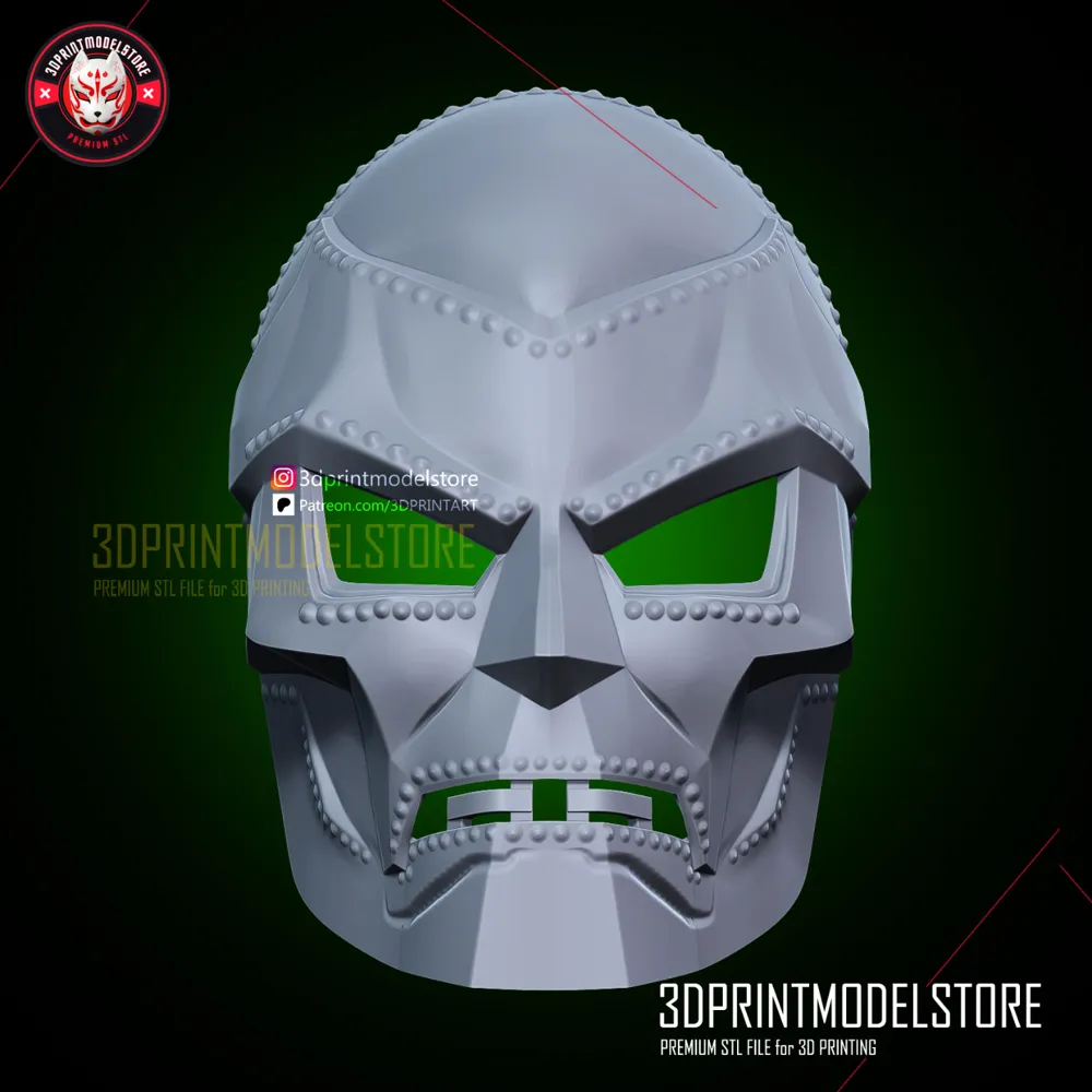 Dr Doom Mask - Marvel Doctor Doom Helmet FREE, photo 4 of 4 - Dr Doom Mask - Marvel Doctor Doom Helmet FREE Props & Cosplay