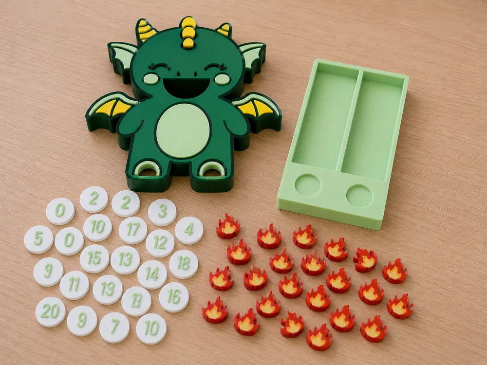 Draak splitsen number bonds machine math, photo 3 of 4 - Maths Learning Aids, kindergarten