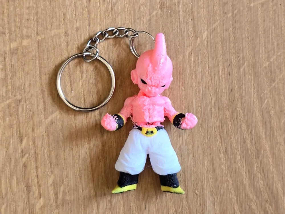 Dragon ball Kid Majin Buu flexi keychain, photo 4 of 4 - Dragon ball Kid Majin Buu flexi keychain Miniatures