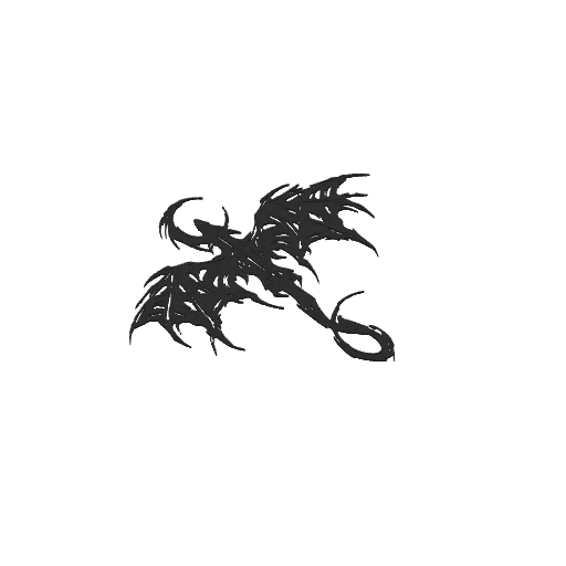 Dragon Silhouette Wall Decor, photo 4 of 4 - Dragon Silhouette Wall Decor Home Decor Items