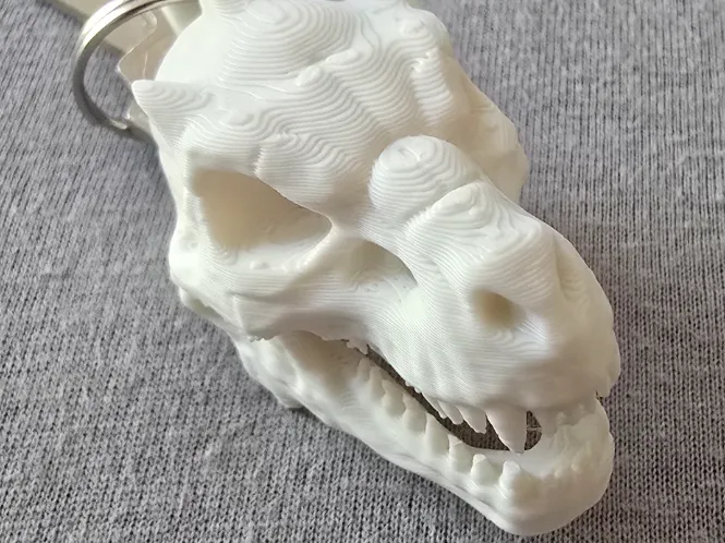 Dragon Skull Keychain, photo 4 of 4 - Dragon Skull Keychain Miniatures