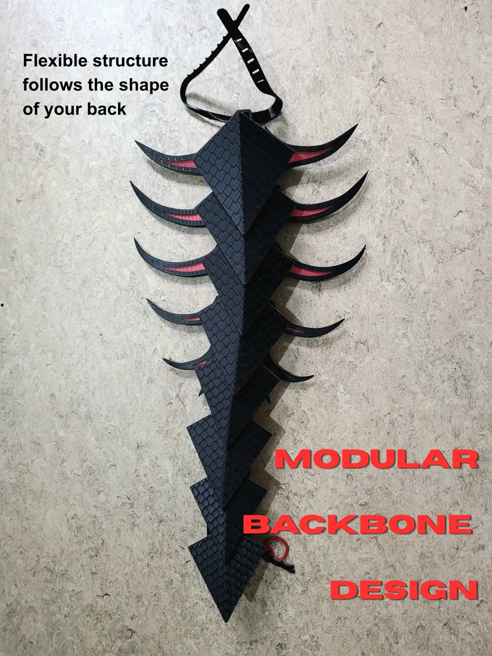 Dragon Spine Armor - Deployable Scale Mechanism, photo 5 of 5 - Wearable Armour Pieces, wearable