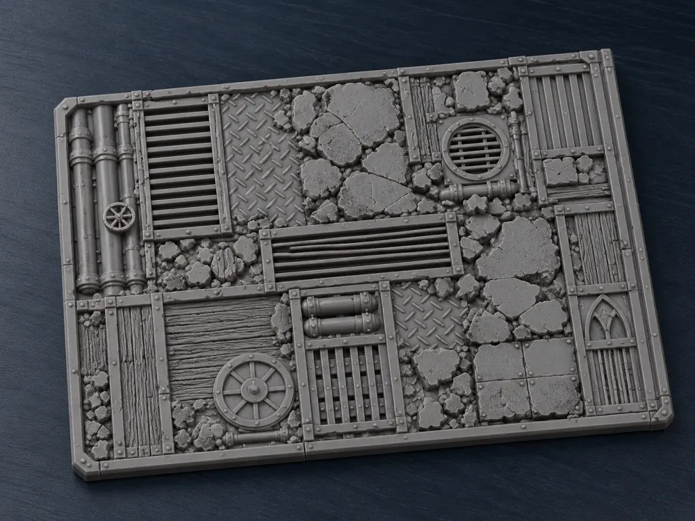dry brush pallet, photo 3 of 4 - dry brush pallet Miniatures