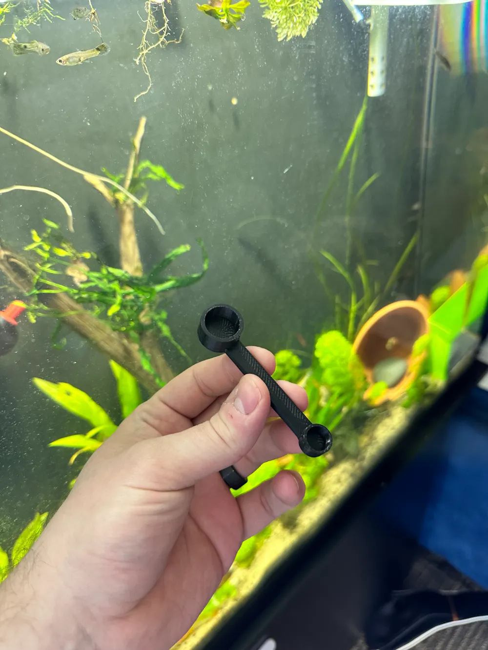 Dual End Fish Food Scoop