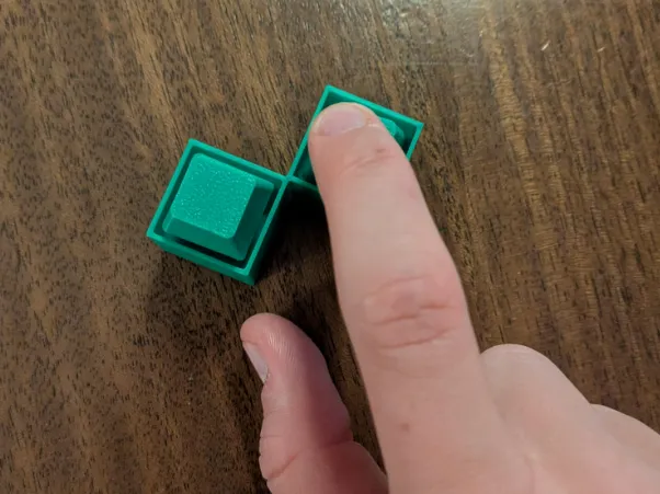 Dual Fidget Clicker, photo 4 of 4 - Dual Fidget Clicker Toys & Games
