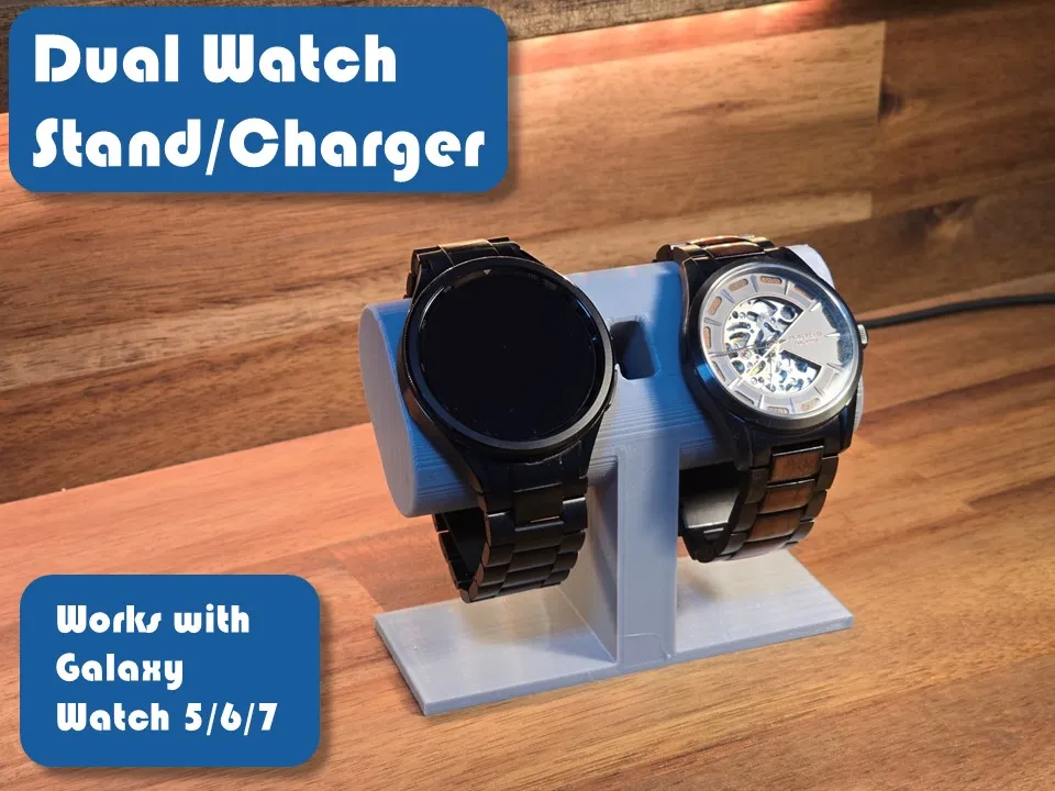 Dual Watch Stand/Charger - Samsung Galaxy Watch Stands, in stock in India