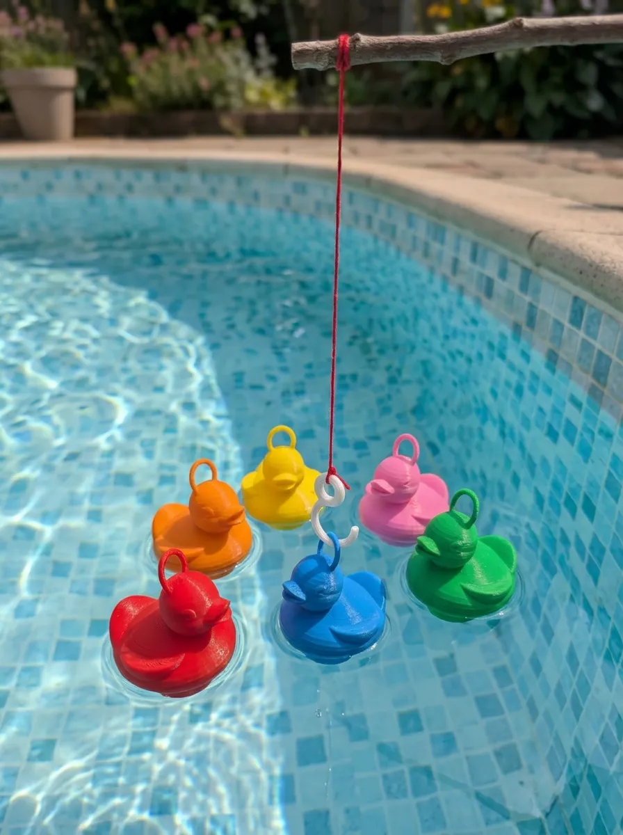 Duck Fishing Pool Game, photo 3 of 5 - Swimming, Diving & Snorkelling, beginner