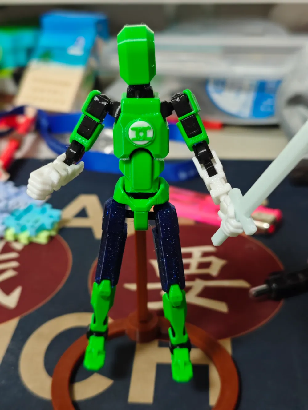 Green Lantern Dummy 13 Figure, photo 3 of 4 - Superman & Justice League, action figures