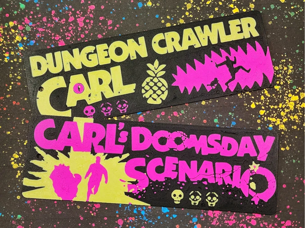 Dungeon Crawler Carl Bookmarks, photo 4 of 4 - Dungeon Crawler Carl Bookmarks Desk & Office