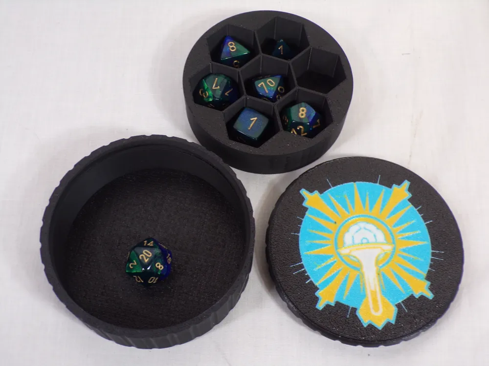 Dungeons and Dragons Cleric Dice Box Dice Tray, photo 3 of 4 - Dungeons and Dragons Cleric Dice Box Dice Tray Toys & Games