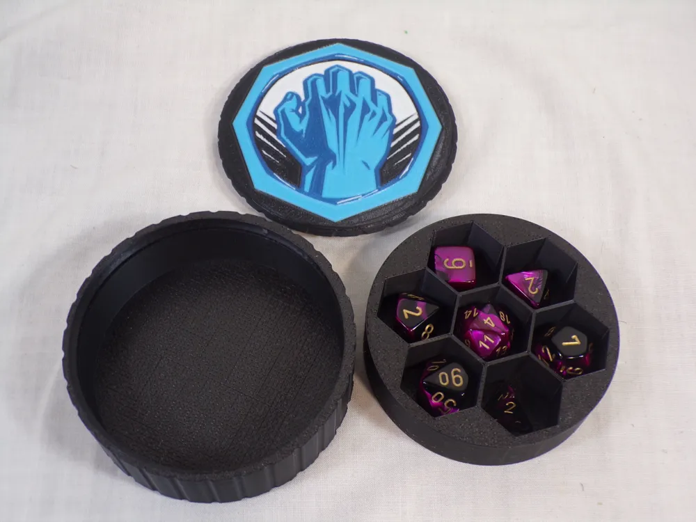 Dungeons and Dragons Monk Dice Box 2 Sizes, photo 2 of 4 - Dungeons and Dragons Monk Dice Box 2 Sizes Toys & Games