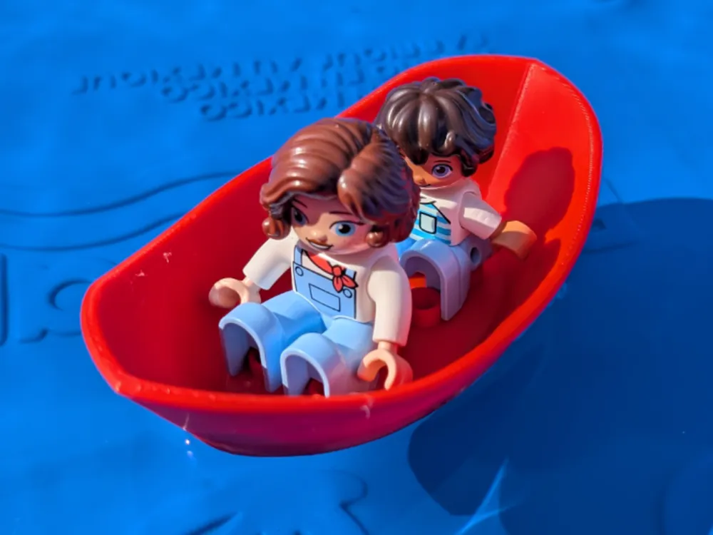 Duplo Canoe - Brick-compatible Sets & Minifigures, in stock