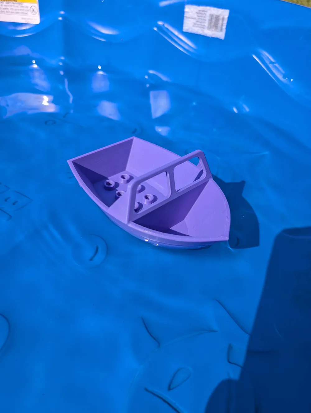 Duplo Speed Boat, photo 3 of 4 - Brick-compatible Sets & Minifigures, toy boat