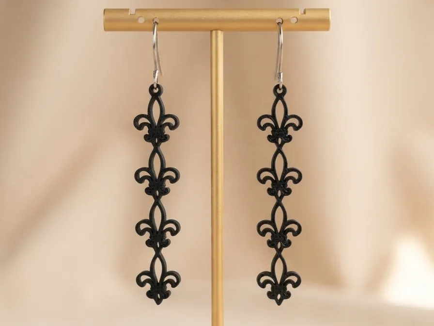 Boucles oreilles 651, photo 3 of 4 - Boucles oreilles 651 Fashion