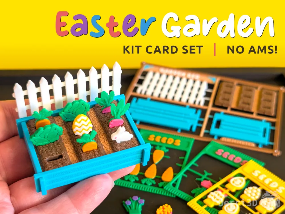 Easter Garden - Kit Card Set
