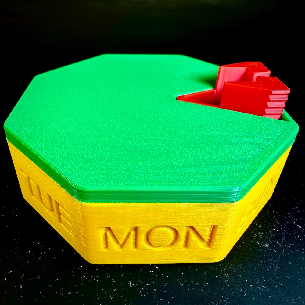 Easy-Lock Weekly Pill Organizer Box, photo 4 of 4 - Easy-Lock Weekly Pill Organizer Box Tools