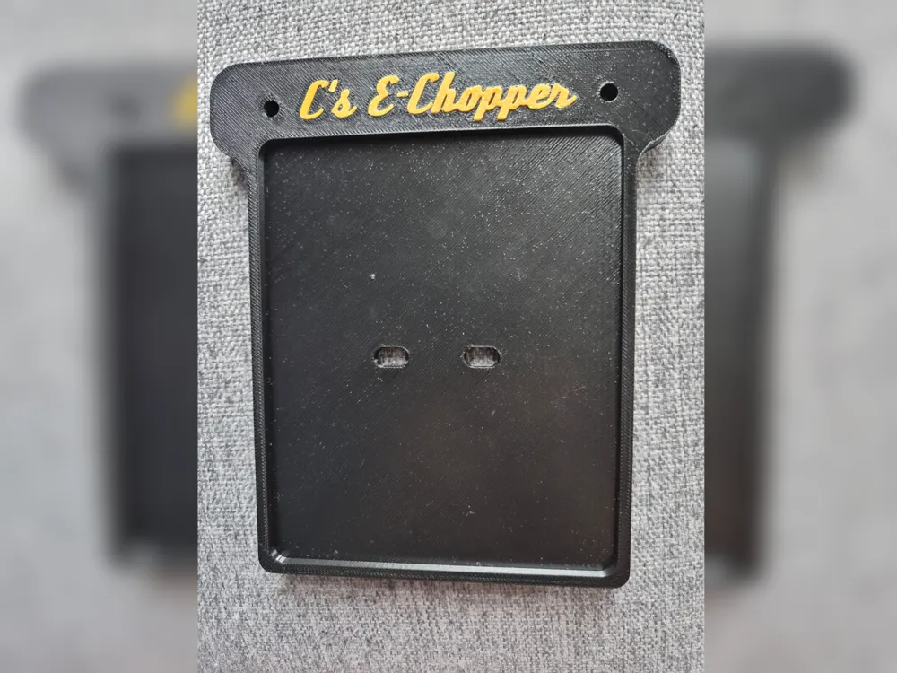 E-Scooter Insurance Plate Holder