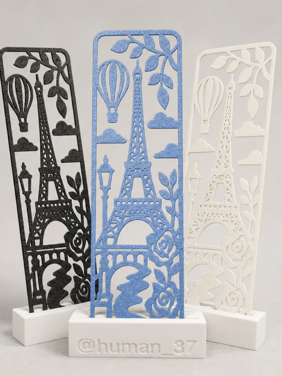 Eiffel Tower Paris Bookmark | Travel, photo 2 of 4 - Eiffel Tower Paris Bookmark | Travel Household
