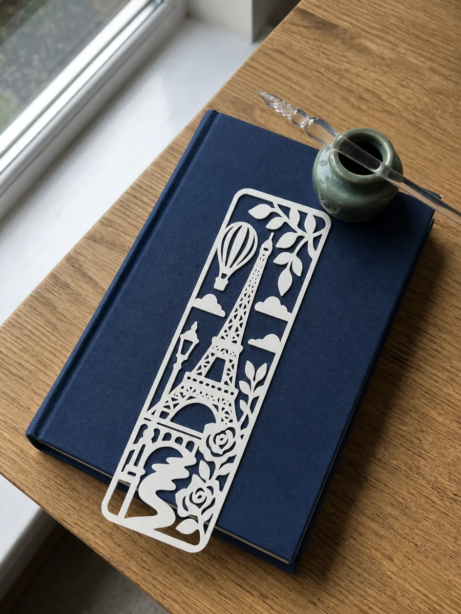Eiffel Tower Paris Bookmark | Travel, photo 3 of 4 - Eiffel Tower Paris Bookmark | Travel Household