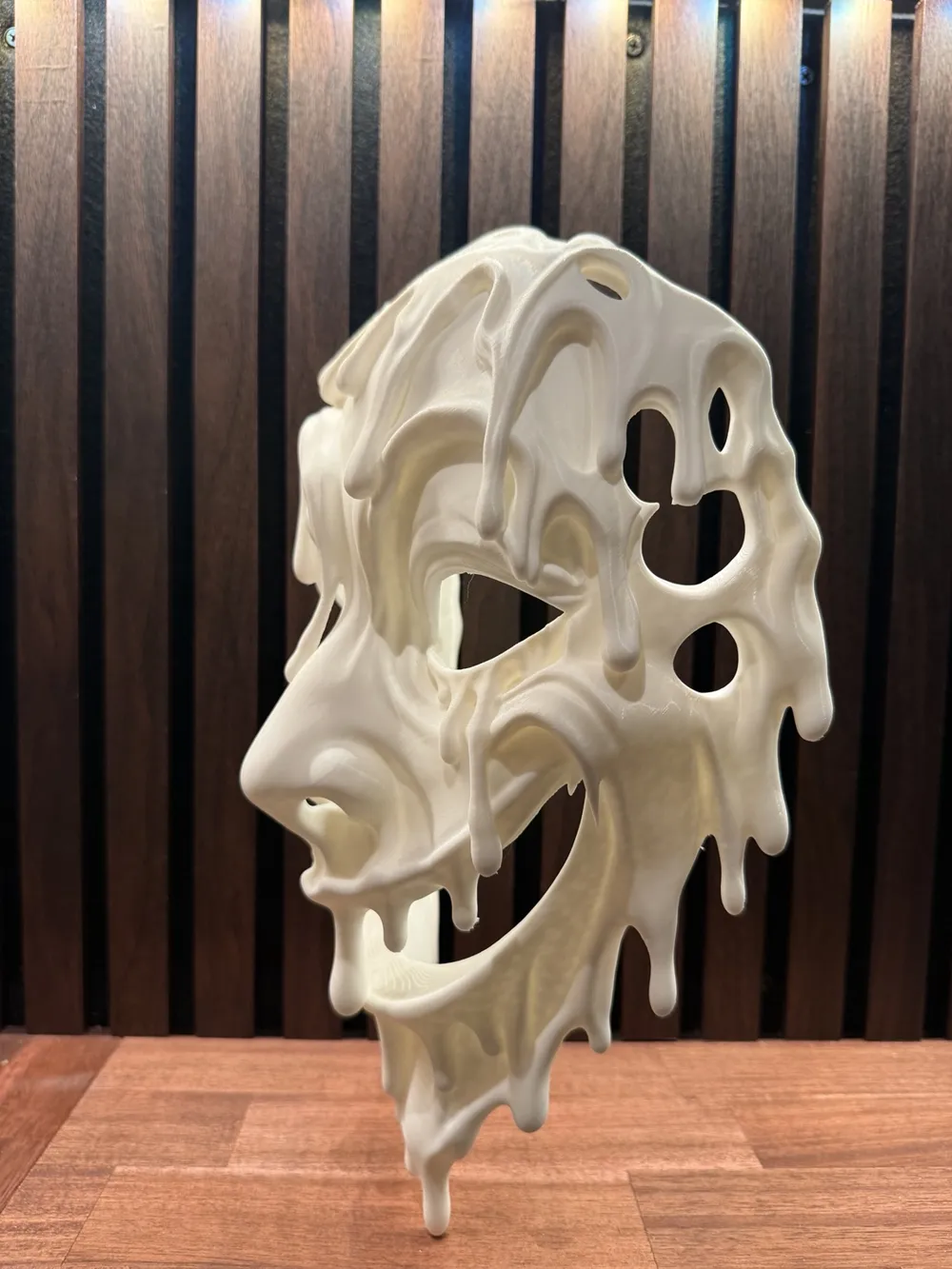 The Melted Smile | Horror Halloween Mask, photo 3 of 4 - The Melted Smile | Horror Halloween Mask Props & Cosplays