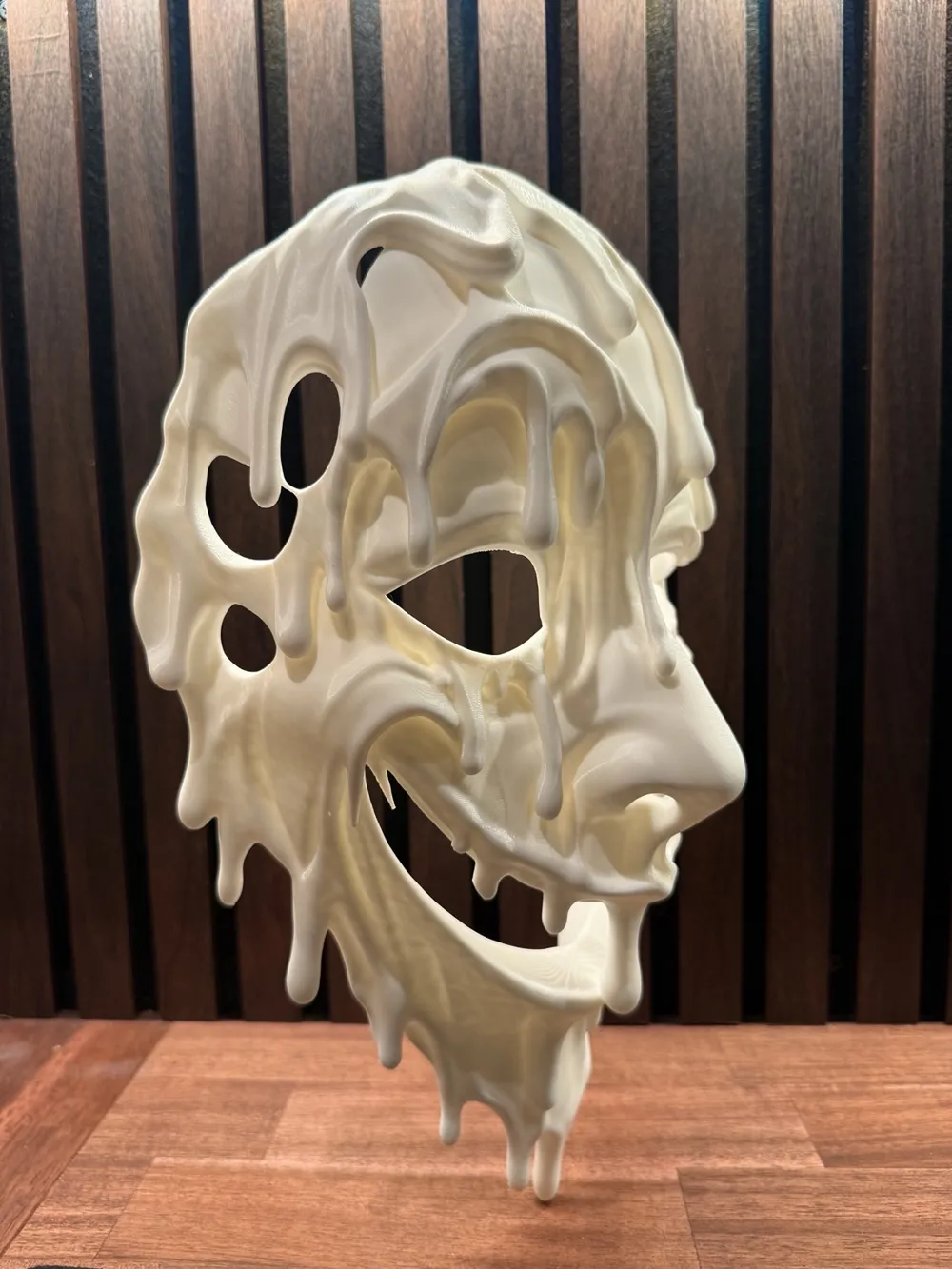 The Melted Smile | Horror Halloween Mask, photo 4 of 4 - The Melted Smile | Horror Halloween Mask Props & Cosplays