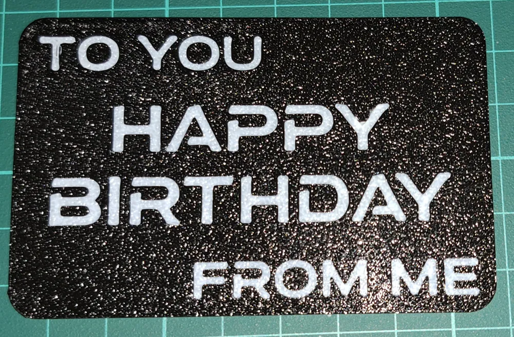 Emergency Birthday Card