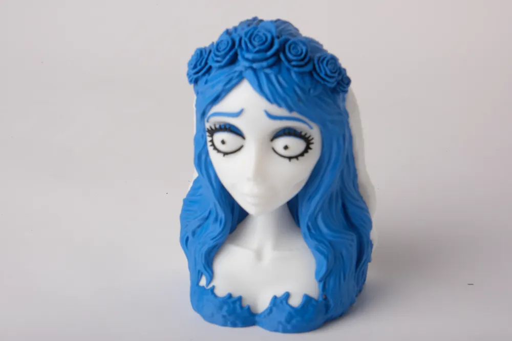 Emily Corpse Bride, Gothic Collectible Bust, photo 3 of 4 - Emily Corpse Bride, Gothic Collectible Bust Art