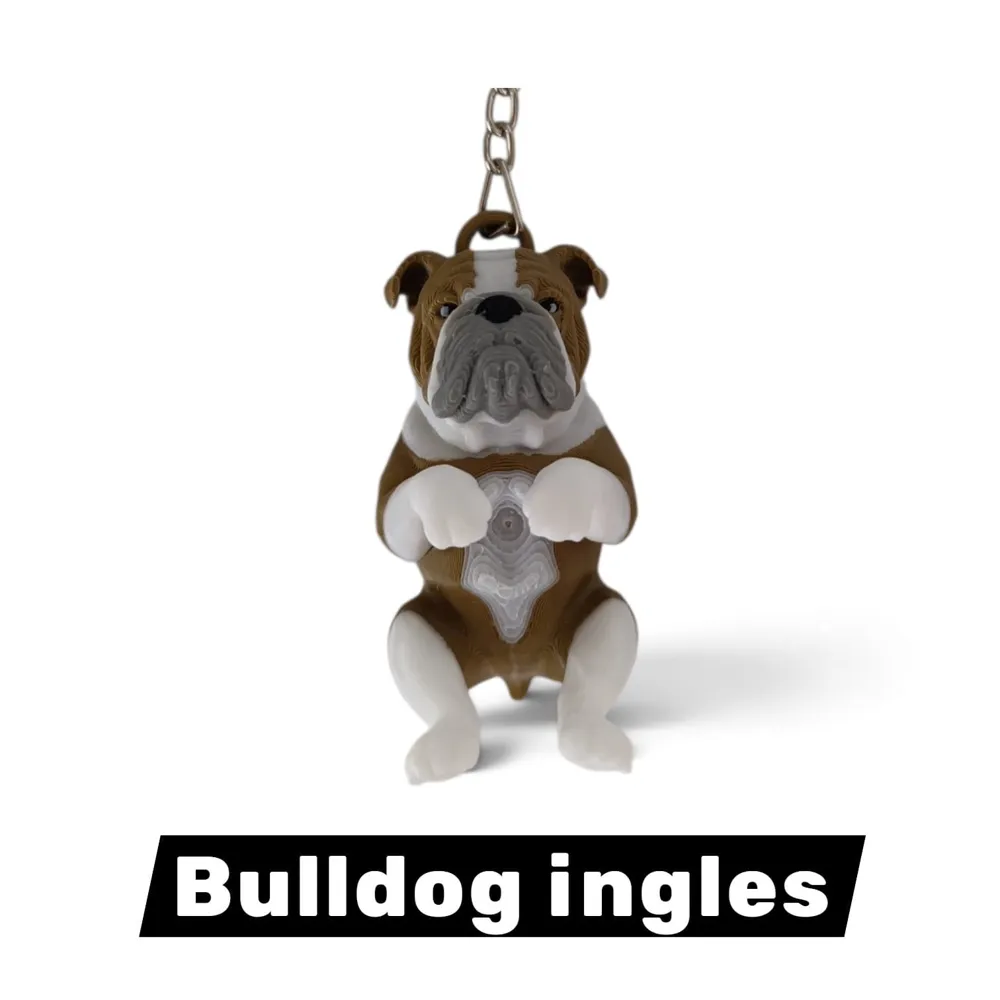 bulldog ingles llavero, photo 3 of 4 - bulldog ingles llavero Fashion