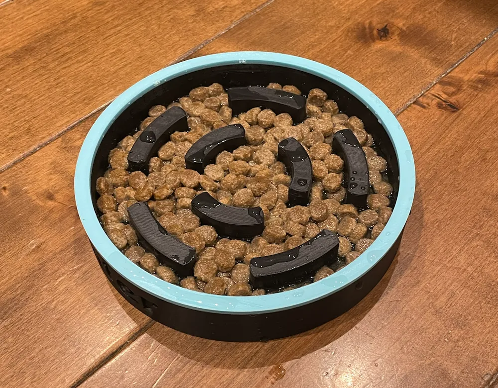 Enrichment / slow feed bowl
