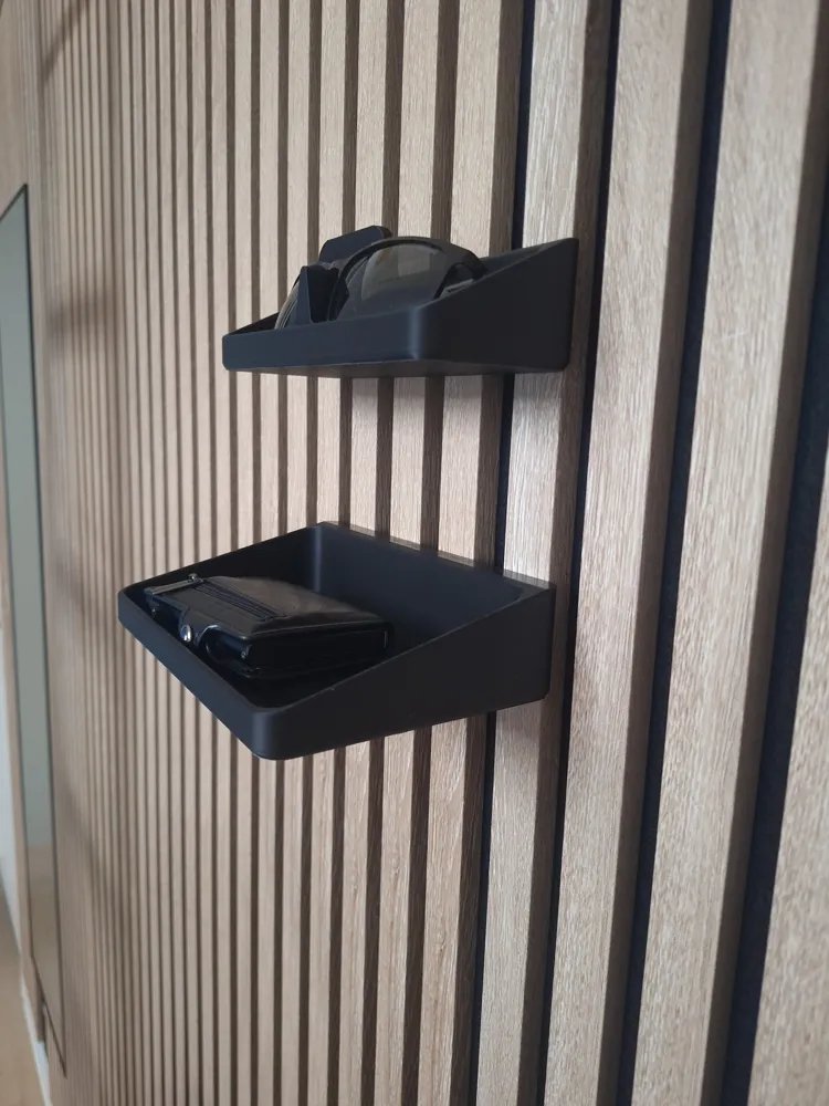 Entryway Organizer Shelf for Acoustic Panel, photo 4 of 4 - Entryway Organizer Shelf for Acoustic Panel Tools