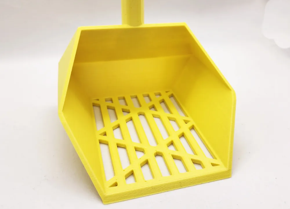 Ergonomic Pet Litter Scoop, photo 2 of 4 - Litter Box Accessories, dog
