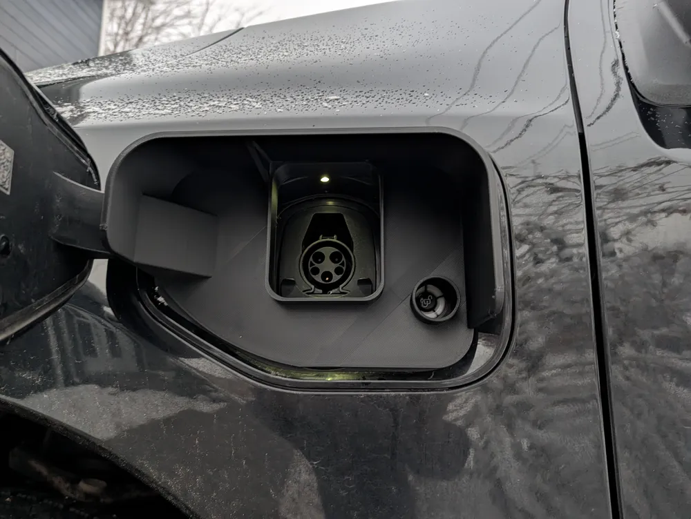 F-150 Lightning charging port weather protection, photo 3 of 4 - F-150 Lightning charging port weather protection Hobby & DIY
