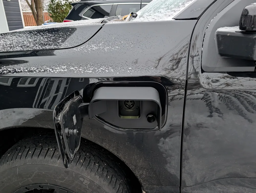 F-150 Lightning charging port weather protection, photo 4 of 4 - F-150 Lightning charging port weather protection Hobby & DIY