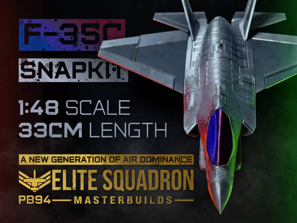 F-35C Elite Squadron Snap Kit Model
