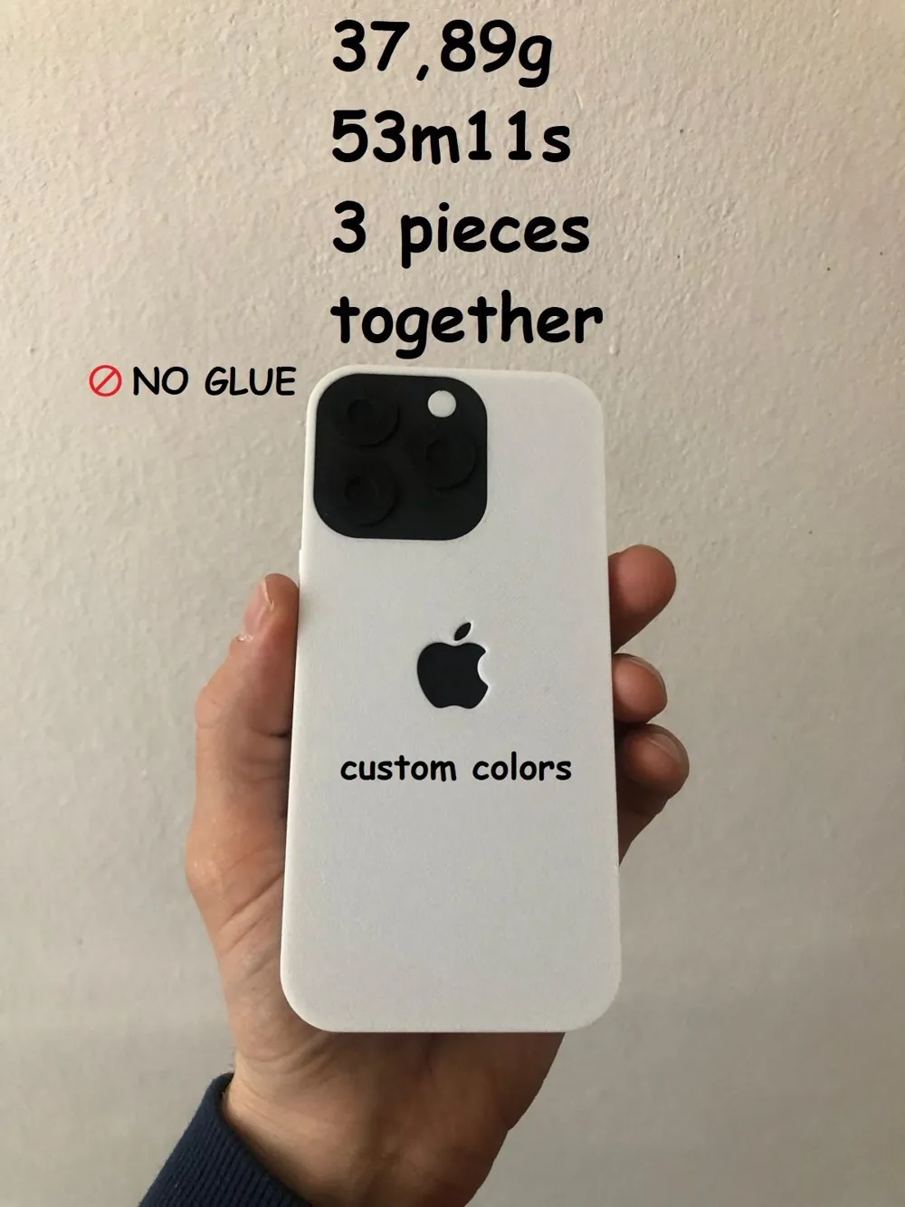 Fake iPhone 16 pro WITHOUT GLUE, photo 3 of 4 - Fake iPhone 16 pro WITHOUT GLUE Home Decor Items