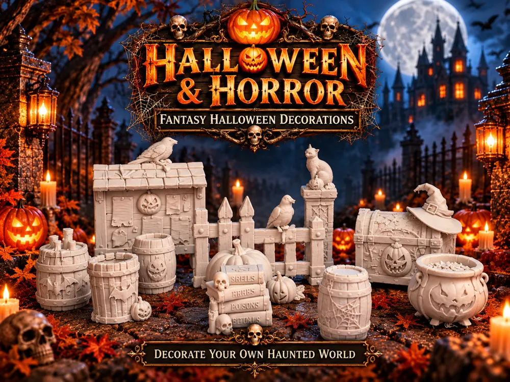 Fantasy Halloween Decorations - Architecture, in stock in India