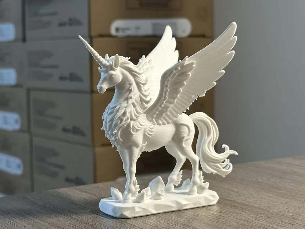 Fantasy Winged Unicorn Ornament High-Definition, photo 2 of 5 - Fairies, Wizards & Magic Figures, The west