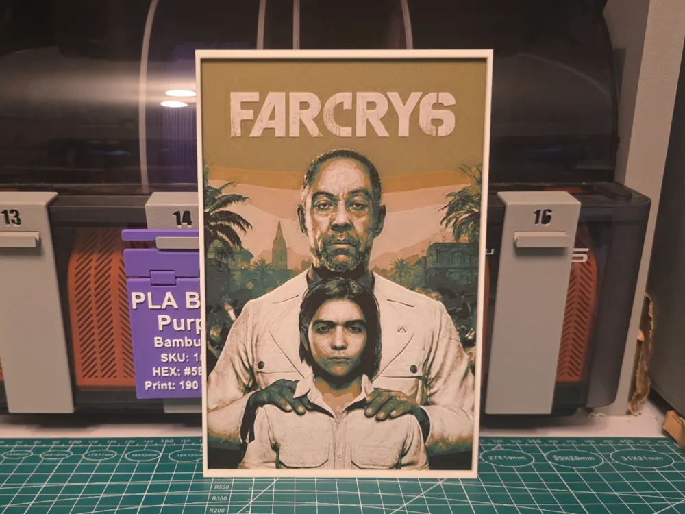 Far Cry 6 Game Poster - Hueforge Art, photo 3 of 4 - Far Cry 6 Game Poster - Hueforge Art Generative Art