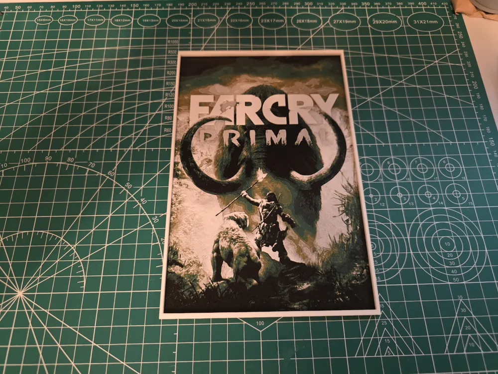 Far Cry Primal Game Poster - Hueforge Art, photo 2 of 4 - Far Cry Primal Game Poster - Hueforge Art Generative Art