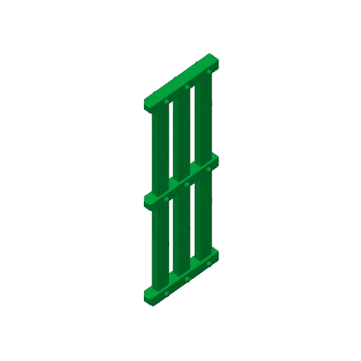 Farm Fence Segment 1:32, photo 3 of 3 - Farm Fence Segment 1:32 Miniatures