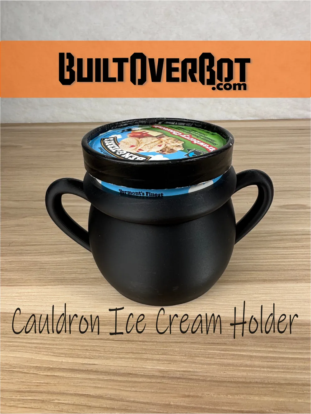 Feelin' Witchy Ice Cream Holder, photo 2 of 4 - Feelin' Witchy Ice Cream Holder Household