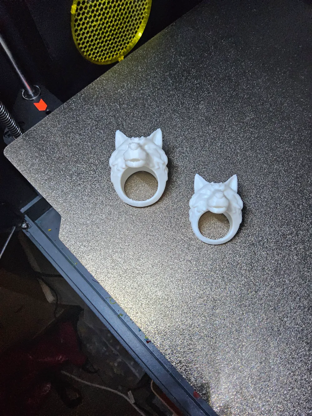 Feline Wolf Ring, photo 3 of 4 - Feline Wolf Ring Fashion