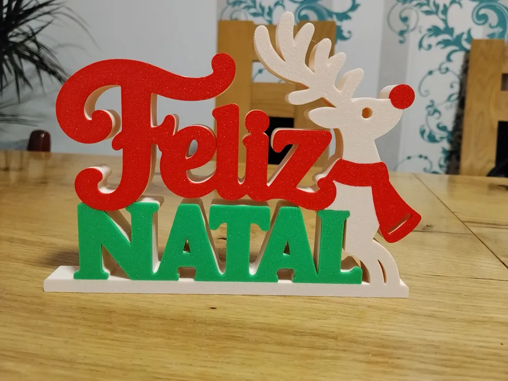 Feliz Natal, Christmas Reindeer Decoration, photo 2 of 4 - Feliz Natal, Christmas Reindeer Decoration Gifts & Occasions