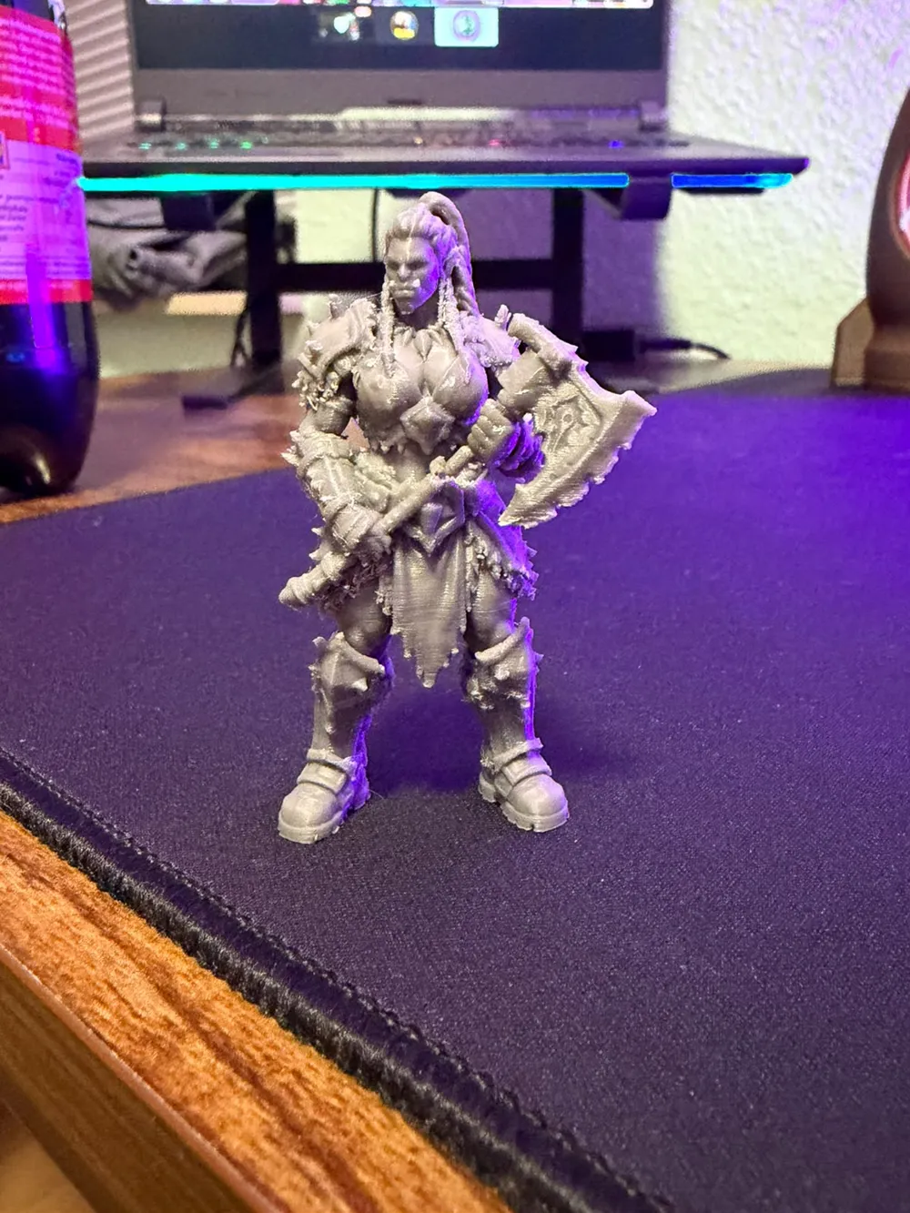 Female Ork Kriegerin Draka, photo 3 of 4 - Female Ork Kriegerin Draka Figurines & Collectibles