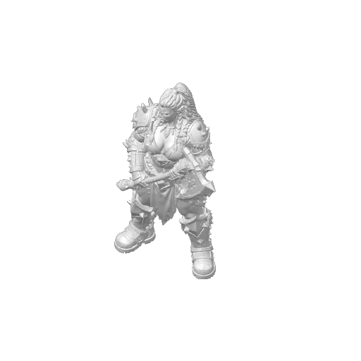 Female Ork Kriegerin Draka, photo 4 of 4 - Female Ork Kriegerin Draka Figurines & Collectibles