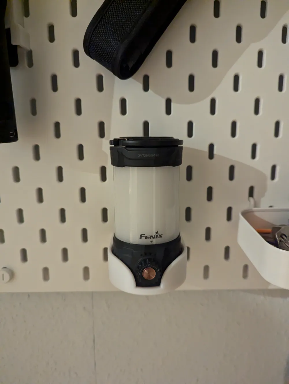 Fenix cl26r pro holder for IKEA Skadis, photo 2 of 4 - Fenix cl26r pro holder for IKEA Skadis Storage & Organisation